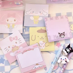 Bloc Notes autocollant diable lapin chien chat, étiquette autocollante Scrapbooking, Kawaii, pour journal intime, Diy bricolage, 50 feuilles/paquet, 825 