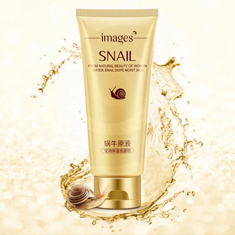 Глубокое очищение лица очищающее средство для лица Snail сток решение очищающий крем для лица Сужающий поры питательный крем для кожи