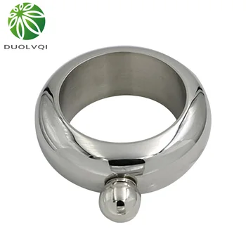 

Jug Bracelet Hip Flask Portable Round Funnel Bangle Wine Bottle Whiskey Vodka Alcohol Drinkware Bracelet Jewelry Gift 3.5OZ