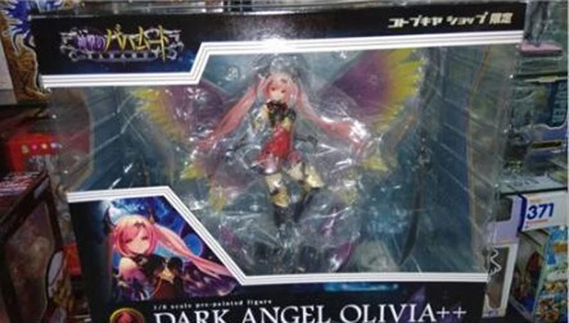Children Toys Gift 29cm PVC Anime Figure Dolls Sexy Anime HOT Game Dark Angel Olivia Ani Kotobukiya Rage Of Bahamut Collections