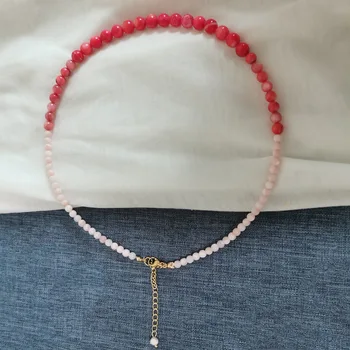 

Necklace female red simple Necklaces Fashion 2020 new Choker for Women