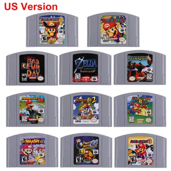 

For Nintend N64 Game Card US Version Super Mario