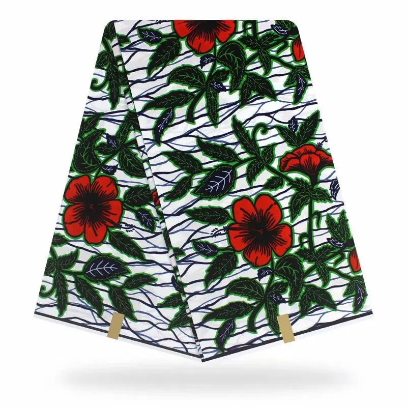 

African Ankara Fabric High Quality Veritable Wax Print Fabric Printing 100% Cotton African Veritable Real Dutch Wax For Dress
