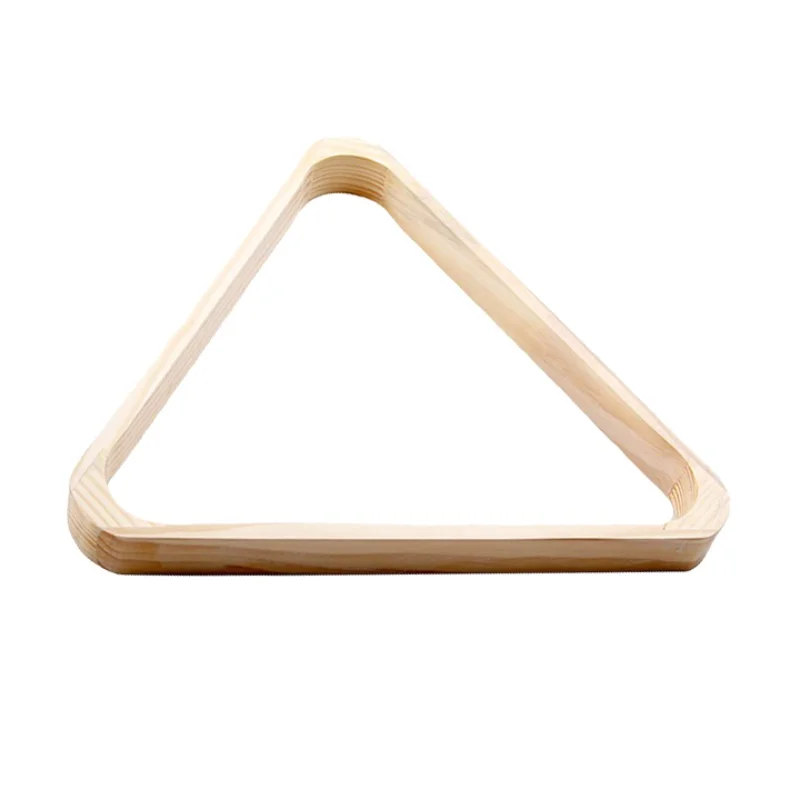 

Tripod 9 Ball Rack Snooker Billiard Ball Frame Frame Ball Club Sports Accessories UK / USA Billiards Wooden Diamonds