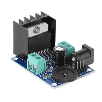 

Digital TDA7297 Audio Amplifier Board High Power 15W*2 Subwoofer Amplifier Board Two Channel Module