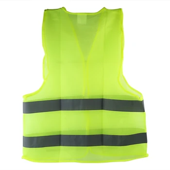 

High Visibility Mesh Reflective Vest Traffic Safety Vest breathable sweat resistant for night cycling running walking jogging