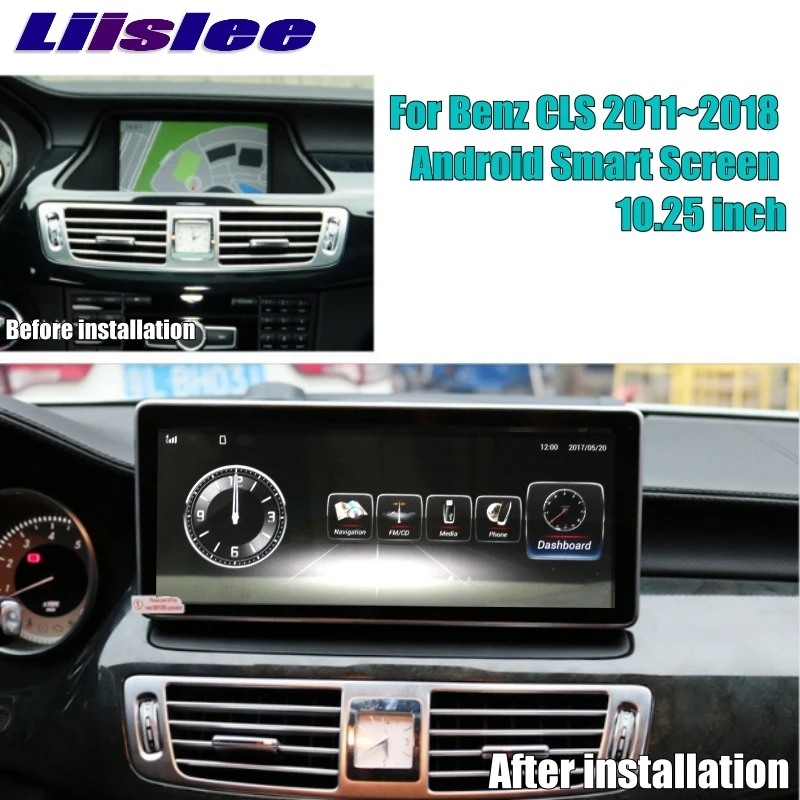 Liandlee автомобильный мультимедийный плеер NAVI для Mercedes Benz MB CLS Class W218 X218 2011~ NTG CarPlay Радио Стерео gps навигация