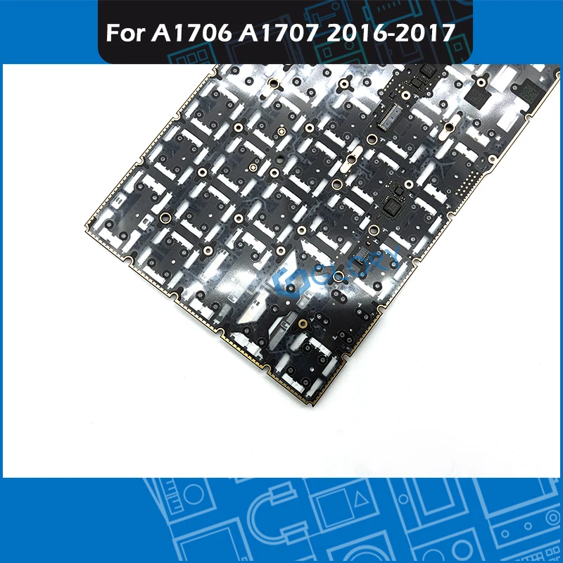 Новая A1706 A1707 Клавиатура для ноутбука Замена клавиатуры для Macbook Pro retina 1" 15" Late Mid Корейская клавиатура