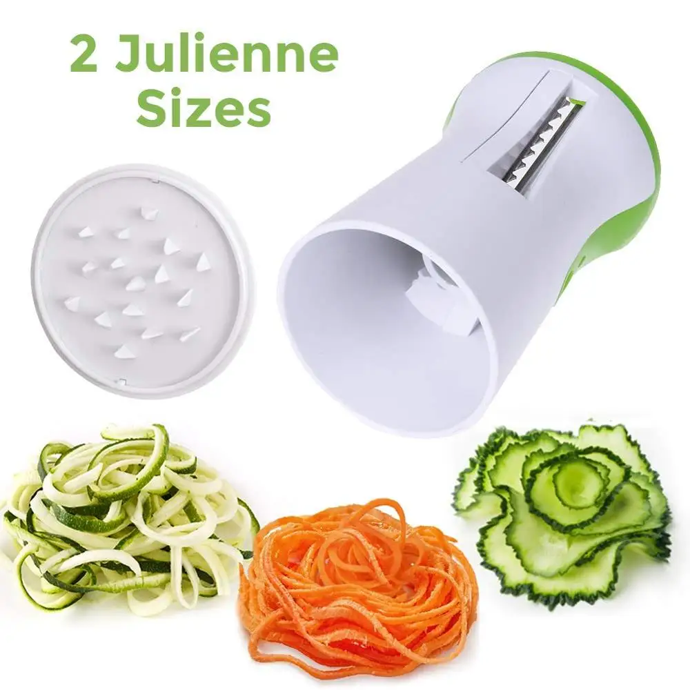 Prijs Wrijven timer Lmetjma Zware Spiralizer Groentesnijder Plantaardige Spiral Slicer Cutter  Courgette Pasta Noodle Spaghetti Maker KC0335 - AliExpress Huis & Tuin