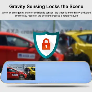 

High-definition Driving Recorder 1080P Multi-language Driving DVR With 4.3 Inch LCD Screen 170-degree Angle Lens Recorder