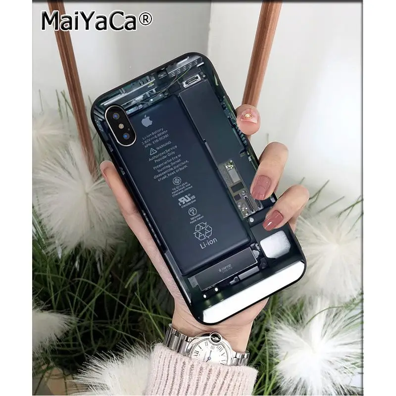 MaiYaCa Inside electronics очень крутой для Apple iphone cutaway Coque чехол для телефона iphone 11 pro 8 7 66S Plus X XS MAX 5s SE XR