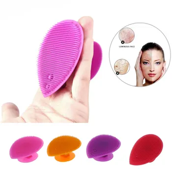 

Silicone Cleansing brush Massage Washing Pad Facial Exfoliating Blackhead Face Cleansing Brush Tool Soft DeepCleaning Face Brush