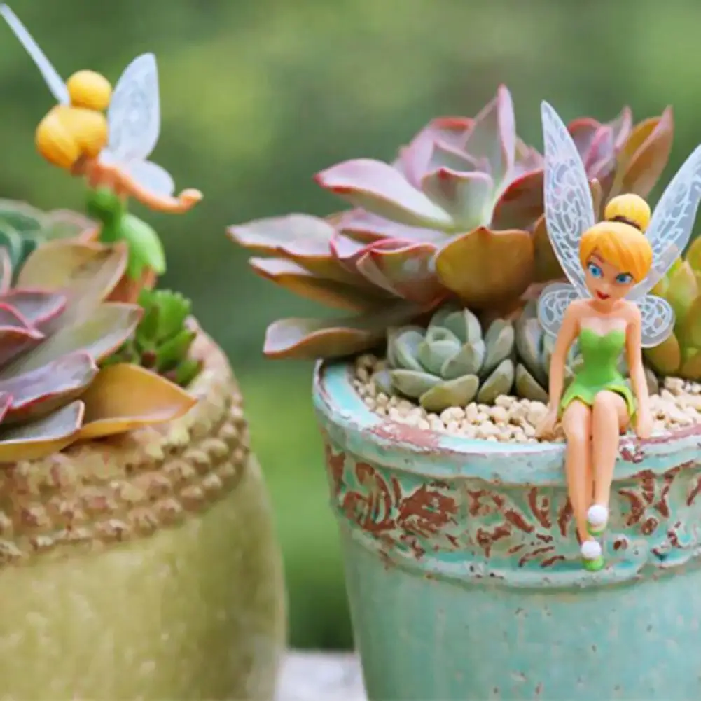 6 шт./компл. фея Цветочная ваза для кукольного домика DIY украшения миниатюрная