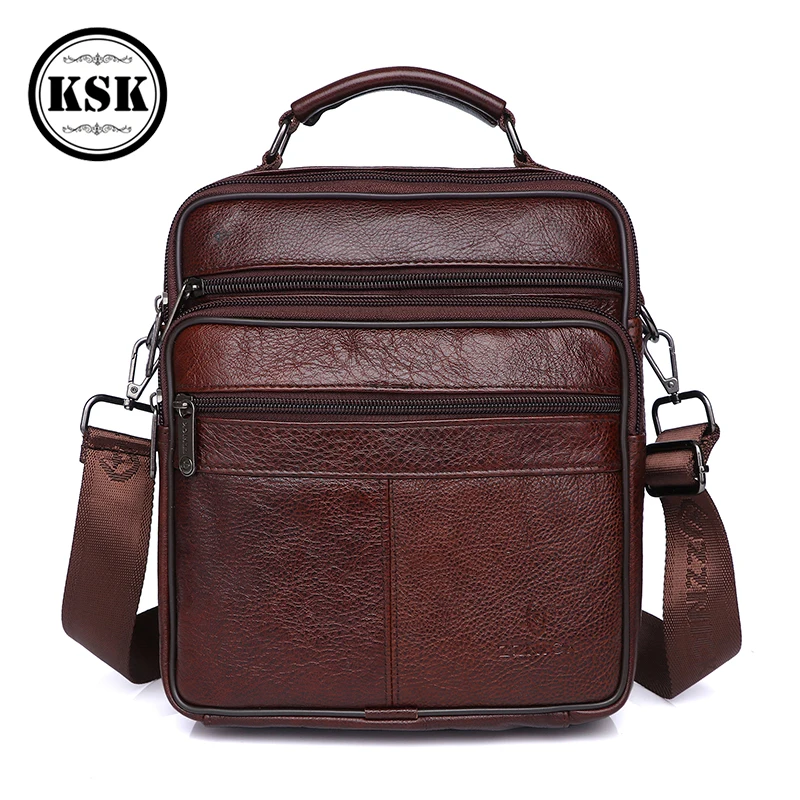 Мужская сумка из натуральной кожи сумка-мессенджер сумки на плечо для мужчин