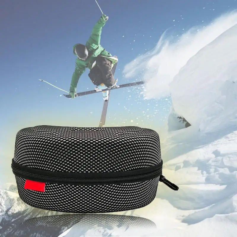 Hard EVA Ski Goggle Case Winter Sports Eyewear Protection Ski