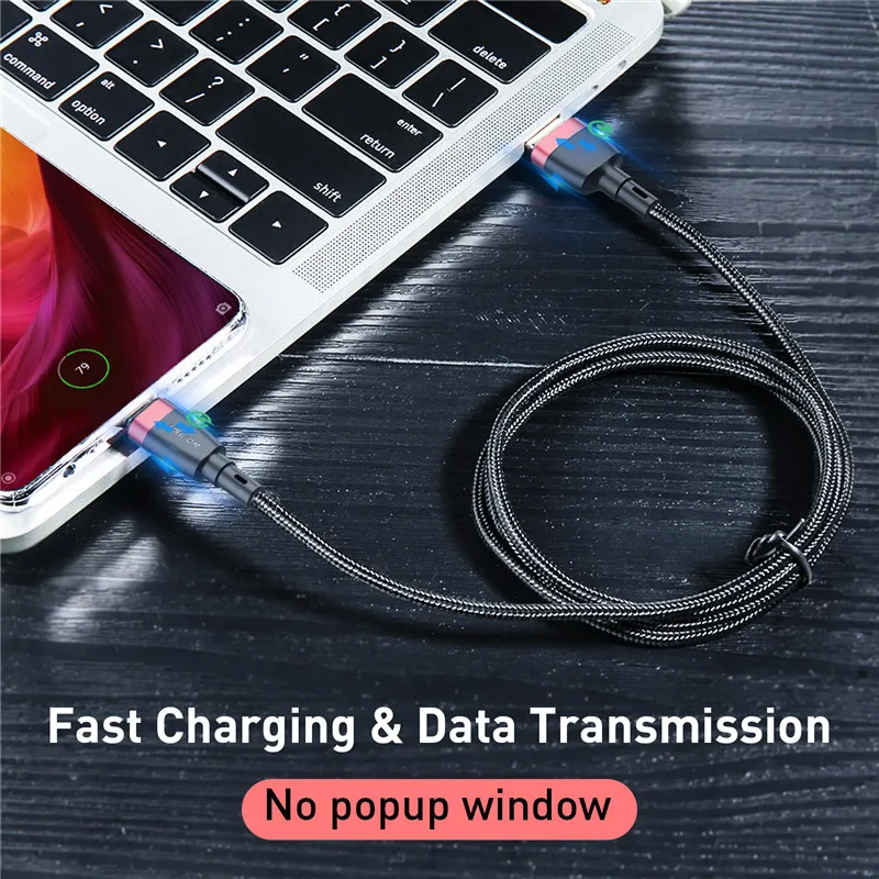 USB Type C Cable For Samsung S23 S22 S21 Xiaomi Redmi note 11 3A Fast Charging