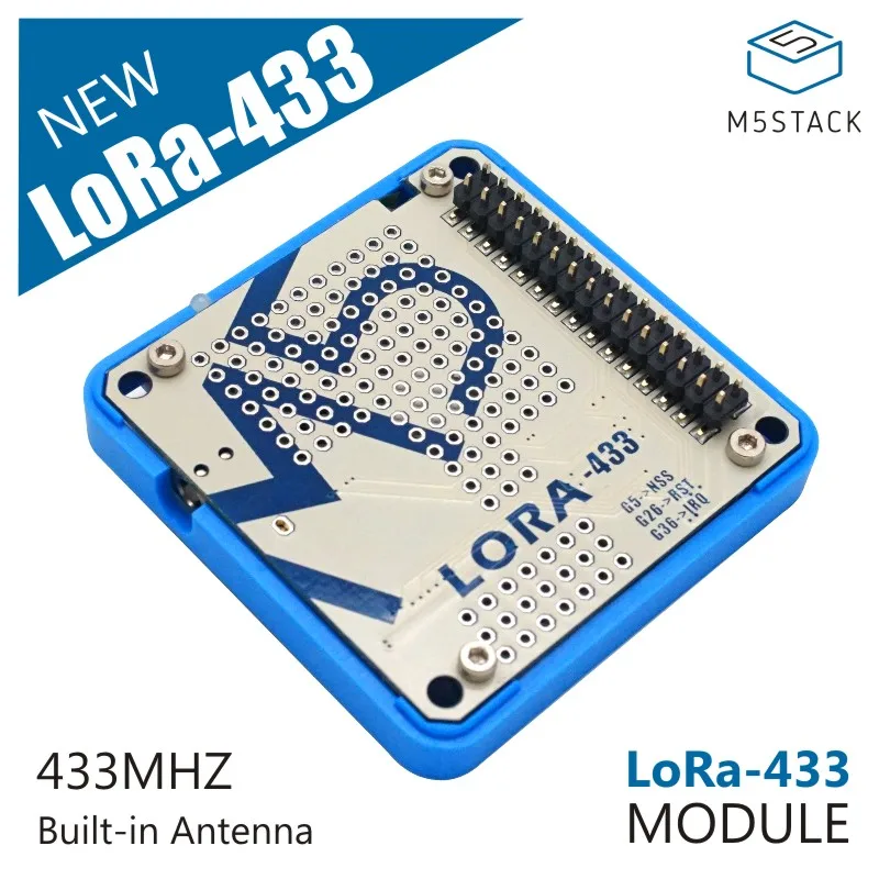 Официальная Акция M5Stack! LoRa модуль для ESP32 DIY Development Kit беспроводной 433 МГц Встроенная антенна IOT Development Board