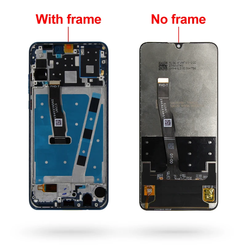 2312*1080 ЖК-дисплей с рамкой для HUAWEI P30 Lite ЖК-экран для HUAWEI P30 Lite экран Nova 4e MAR-LX1 LX2 AL01
