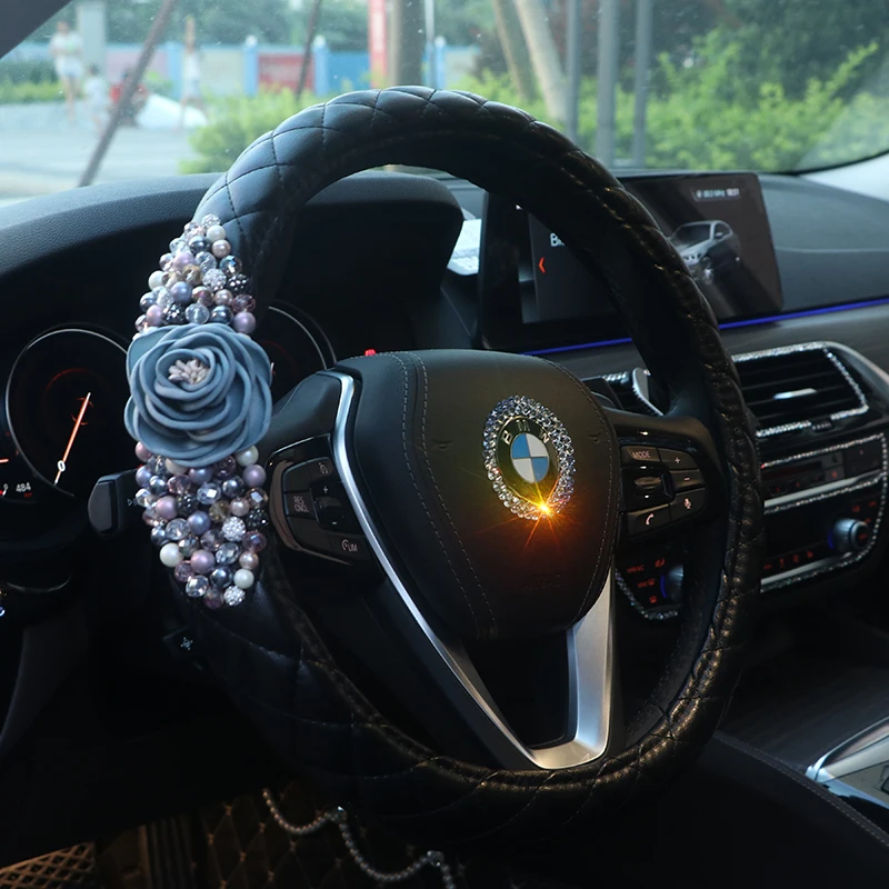 

15 inch Car Steering Wheel Covers Soft Car Steering Wheel Cover