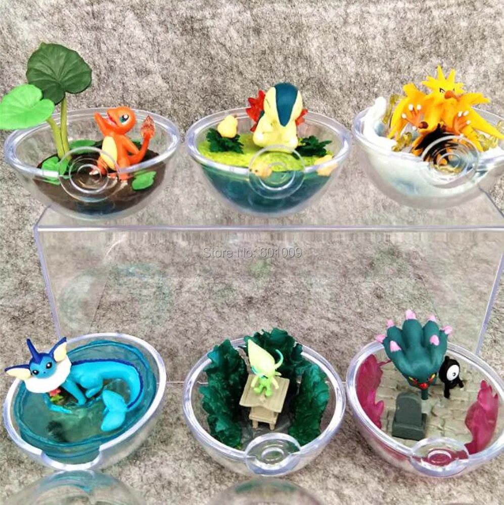 EMS, 10 шт./партия, 6 шт., Gengar Pikachu, schowpoke Eevee Moltres Umbreon Eevee, Snorlax, Lapras Vaporeon, 5 см, ПВХ фигурка