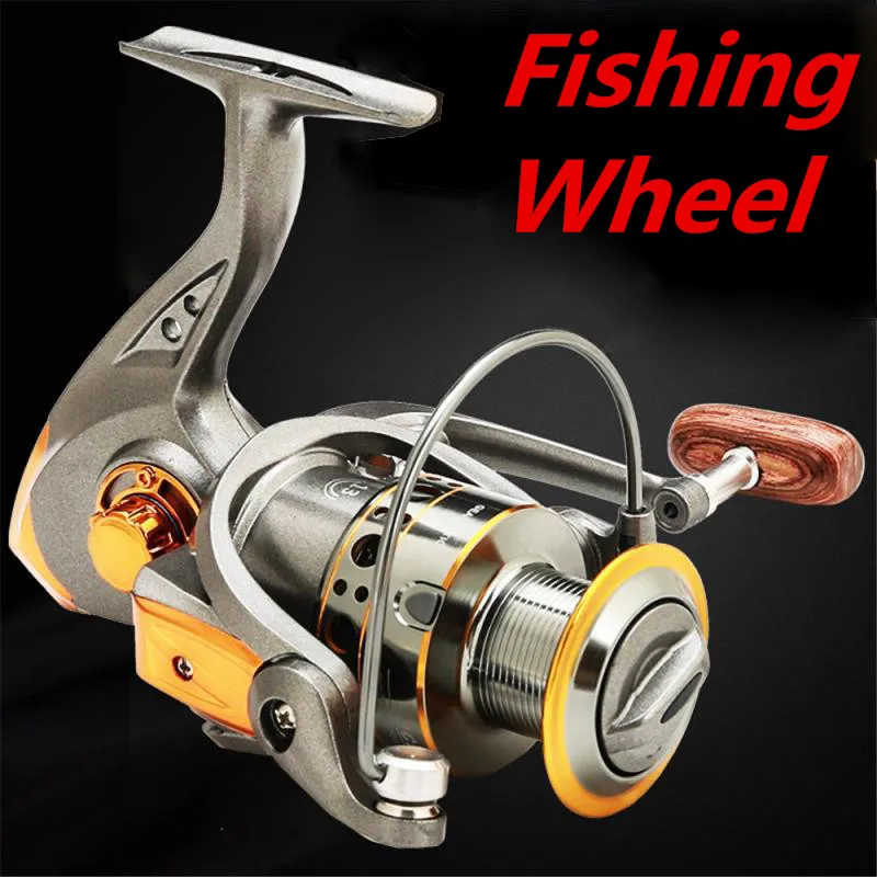 

2020 New Spinning Fishing Reel Professional Fishing coil Wooden handshake 12+ 1BB Metal Left/Right Hand Fishing Reel Wheels