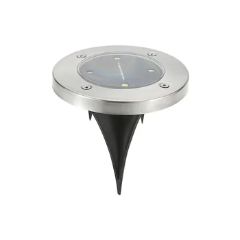 

4LED Solar Lawn Light Waterproof Stairs Deck Light Pathway Floor Light Underground Lamps Outdoor Garden Landscape Lamp
