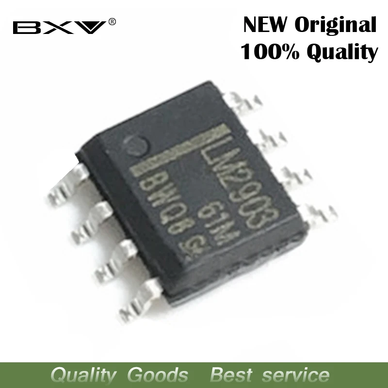 10PCS LM2903DR SOP8 LM2903 SOP LM2903DR2G SMD SOP-8 Voltage comparator IC