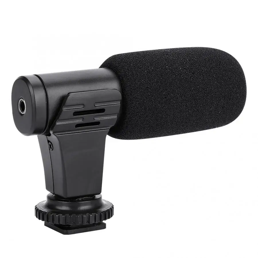 Mcoplus MIC-06 мини микрофон для мобильного телефона с 3,5 мм аудио интерфейсом 100-16000 Гц для камеры мобильного телефона