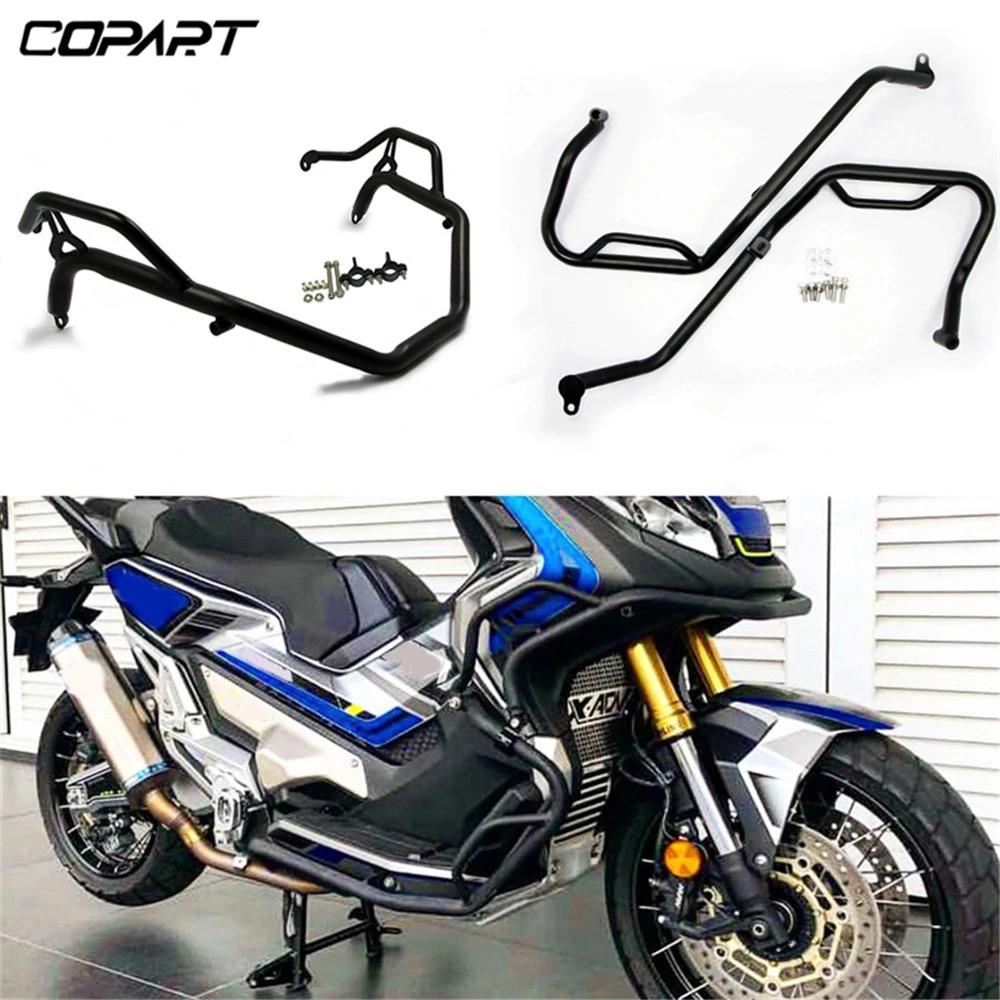 For Honda Adv750 X Adv Xadv X Adv 750 Cb 750 17 22 Motorcycle Highway Upper Lower Engine Guard Bumpers Crash Bar Protector Covers Ornamental Mouldings Aliexpress