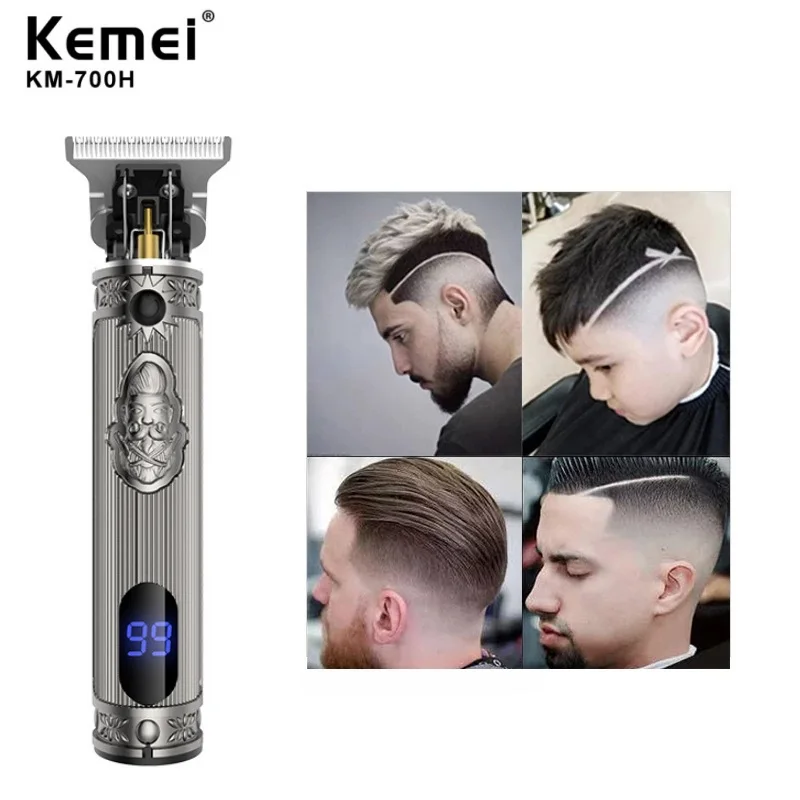 

USB Rechargeable Electric Trimmer Barber Cordless Hair Clipper Machine Hair Cutting Beard Trimmer Hair Men Haircut Styling Tool