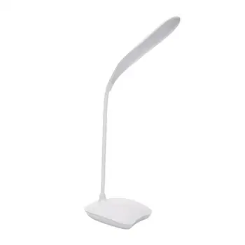 

3W Foldable Bedside Desk Light 3 Modes Dimmable 14 LED Touch Table Lamp Indoor 800mah Rechargeable Eye Protection Lighting