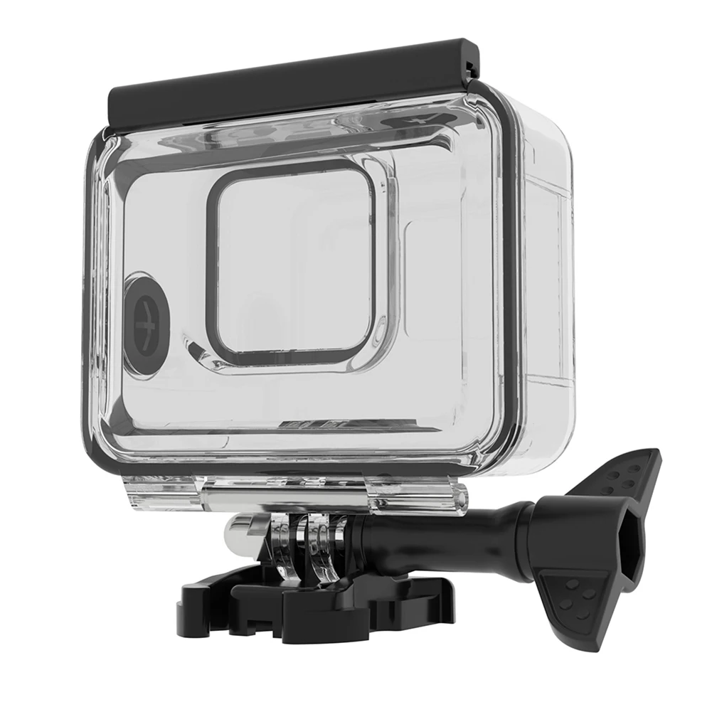 

Waterproof Case for GoPro HERO 8 Black 30m Rubber Button Diving Classic Colors Simple Enduring Protective Cover