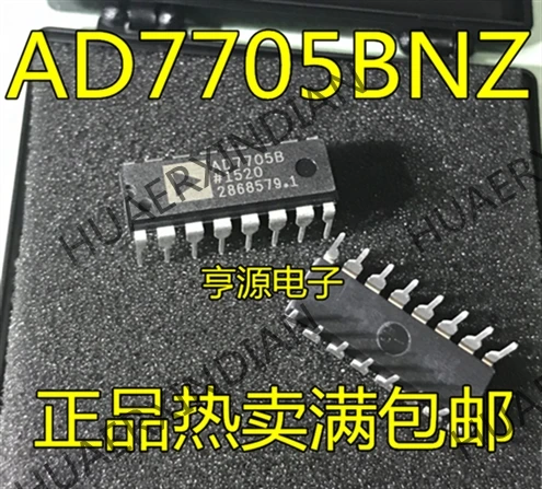 10 шт./лот AD7705 AD7705BN AD7705BNZ DIP16 16-бит в