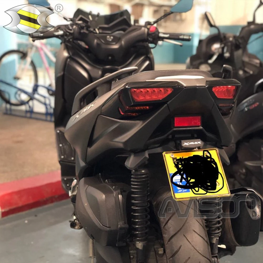 Для Yamaha XMAX300 250 Xmax-300 Xmax-250 Передняя Задняя Поворотная сигнальная задняя крышка ламповый светильник крышка корпус ABS