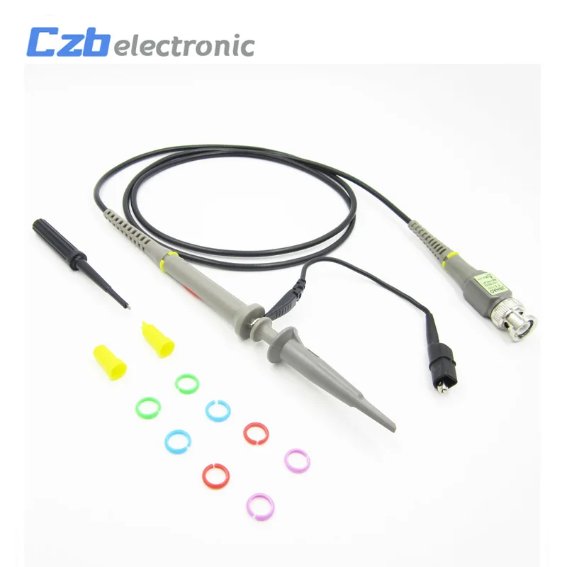 

1Set 2016 New Arrival High Quality P6100 Oscilloscope Probe DC-6MHz DC-100MHz Scope Clip Probe