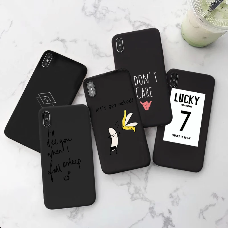 

Soft Silicone Matte Phone Case For iPhone XS MAX XR 7 6 6S 8 Plus X TPU Back Cover For iPhone XS MAX 5 5s SE