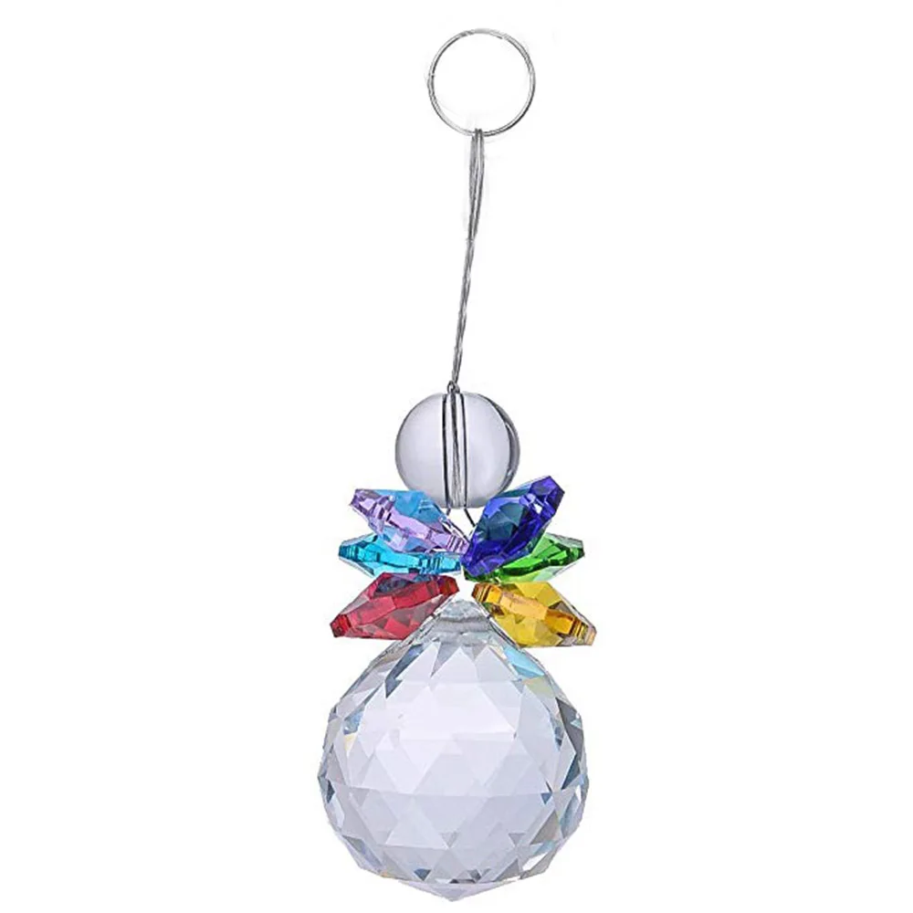 1х Радуга производитель хрустальная люстра шар кулон домашний Автомобиль свадебный Декор Орнамент