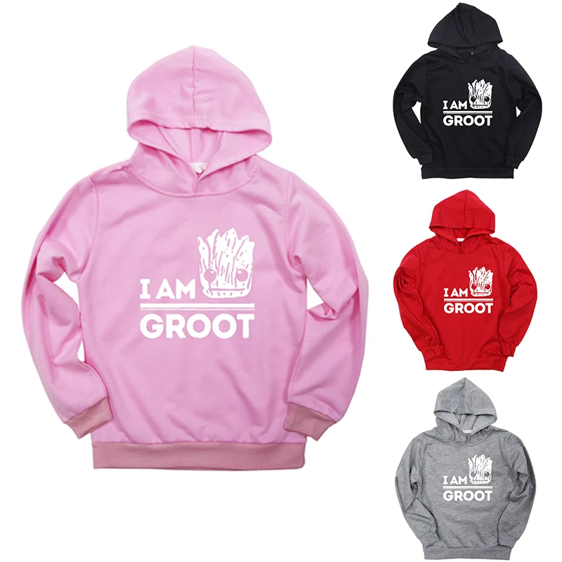 

2019 Boys Hoodies Sweatshirts Guardians of The Galaxy Hoodie Girl Sweatshirt Kids Children Spring Autumn Casual Pullover Tops