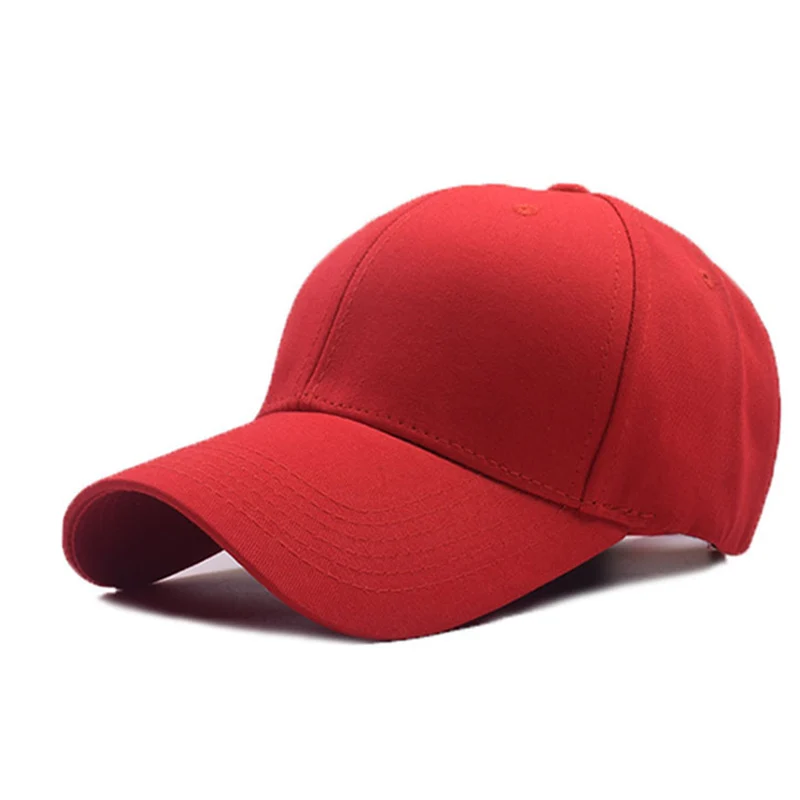 Red Hat Бейсбольная кепка для гольфа, чистый хип-хоп, утка, язык, шляпа, Корейская версия, для отдыха, четыре сезона, мужские и женские летние шляпы от солнца - Цвет: Red Hat