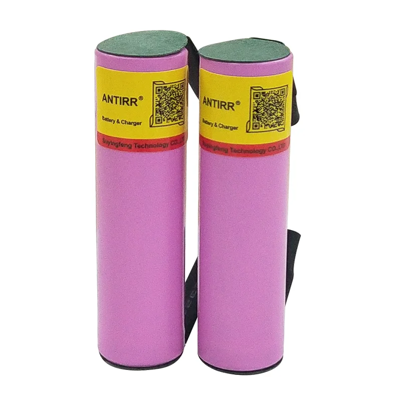 antirr INR18650-30Q 18650 3000mAh литиевая батарея 3,7 V аккумуляторная батарея электрические инструменты+ DIY никель - Color: 2 PCS