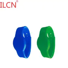 S50 13,56 МГц IC карта браслет брелок жетон тег F08 NFC метки RFID ISO14443A Силиконовый водонепроницаемый браслет карта 1 шт