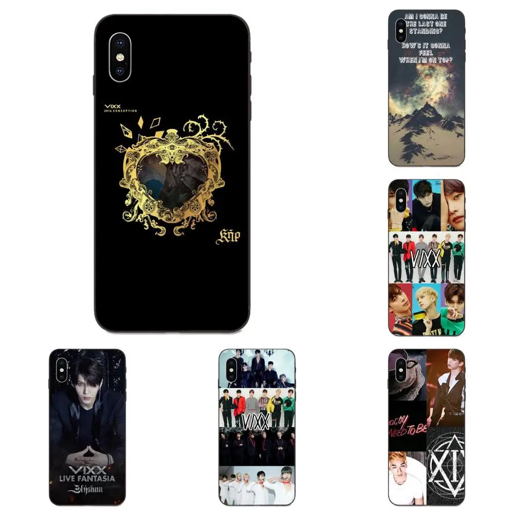 Мягкий ТПУ чехол для Xiaomi Redmi Note 3 3S 4 4A 4X 5 5A 6 6A 7 7A K20 Plus Pro S2 Y2 Y3 популярный Kpop Vixx Flexibles |