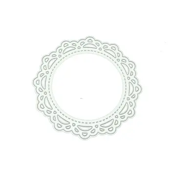 

Round mirror edge Metal Cutting Dies DIY Scrapbooking Paper Stamping Die Decor