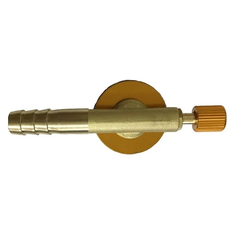 

LPG Gas Propane Refill Adapter Flat Cylinder Tank Coupler Connector Camping Tool Adapter 30mm * 30mm + Valve 83mm * 6mm
