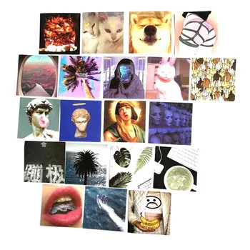 

20 Pcs/set Retro Fashion Style Stickers For Pad Phone Case Laptop Car Skateboard Helmet Bicycle Suitcase