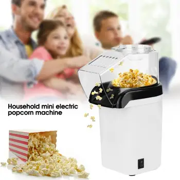 

Mini Automatic Corn Popper Electric Corn Popcorn Machine White EU Plug 220-240V Household Kitchen Appliance