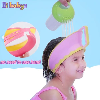 

Baby Shower Cap Baby Bath Hat Shampoo Caps Hair Washing Hats Child Protective Bathing Visor Shampoo For Kids Shower Hats