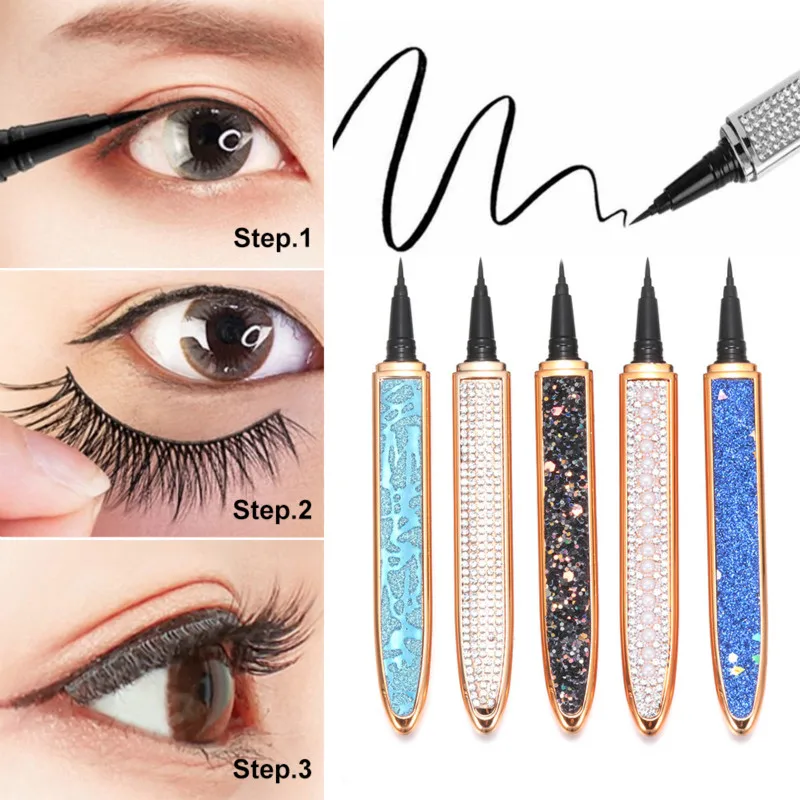 Eyeliner Magnetic Self-adhesive Pencil Liquid Makeup Pen Black Waterproof TSLM1 |
