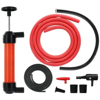 

Pump Tube Fuel Oil Diesel Petrol Water Liquid Fluid Hand Transfer Kit 11A Car Oil Pump Manual Pump