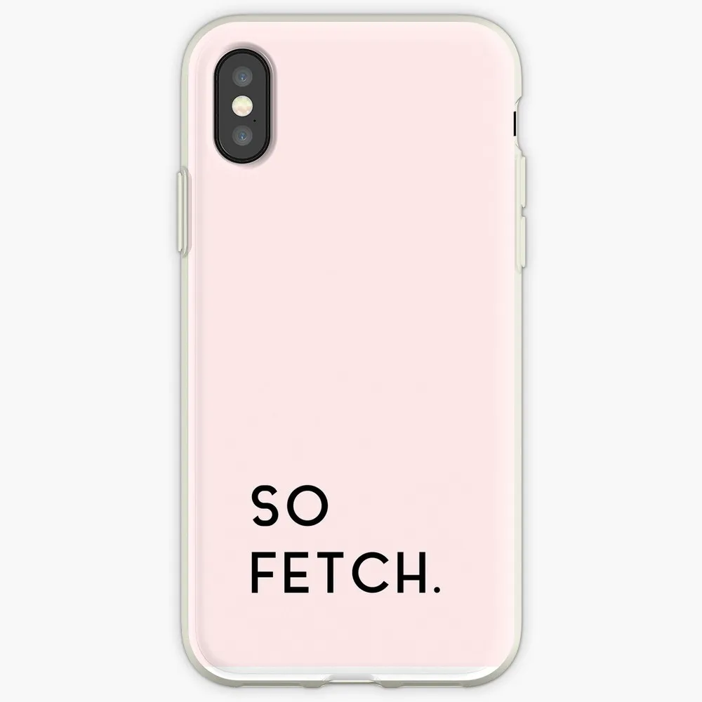 Mean Girls-So чехол для iPhone X XS Max XR чехол для iphone 8 7 6 6S Plus Мягкий силиконовый прозрачный